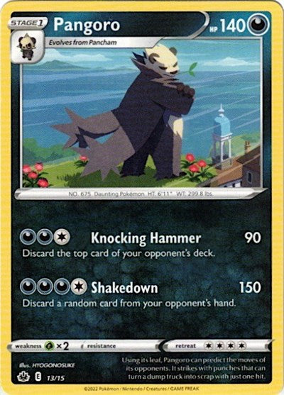 Pangoro - 13/15 McDonald's Promos 2022 (M22) - (#013/015) Near Mint