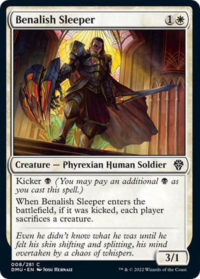 Benalish Sleeper Dominaria United (DMU) - (#8) Near Mint