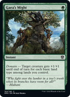 Gaeas Might Dominaria United (DMU) - (#164) Near Mint