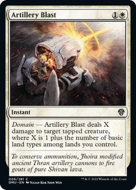 Artillery Blast Dominaria United (DMU) - (#6) Near Mint