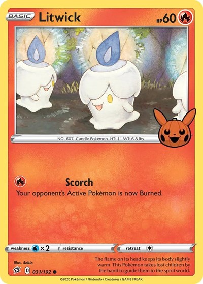 Litwick Trick or Trade BOOster Bundle (TTBB) - (#031/192) Near Mint