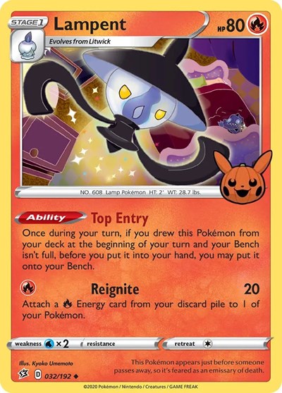Lampent Trick or Trade BOOster Bundle (TTBB) - (#032/192) Near Mint