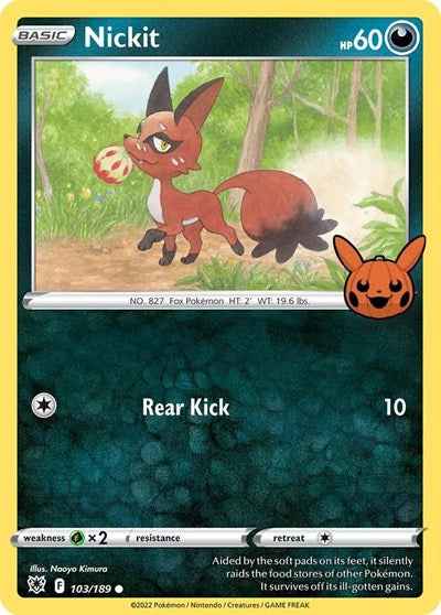 Nickit Trick or Trade BOOster Bundle (TTBB) - (#103/189) Near Mint