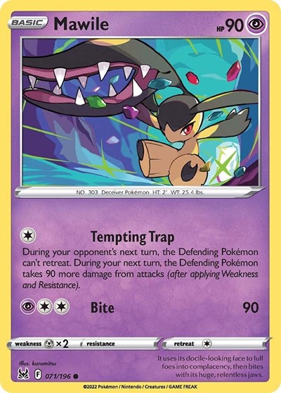 Mawile SWSH11: Lost Origin (SWSH11) - (#071/196) Near Mint
