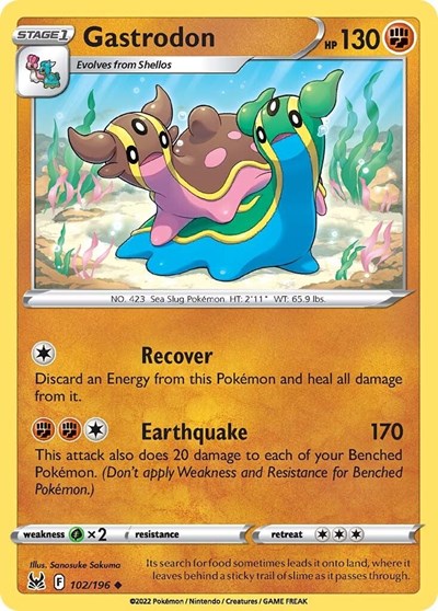 Gastrodon SWSH11: Lost Origin (SWSH11) - (#102/196) Near Mint