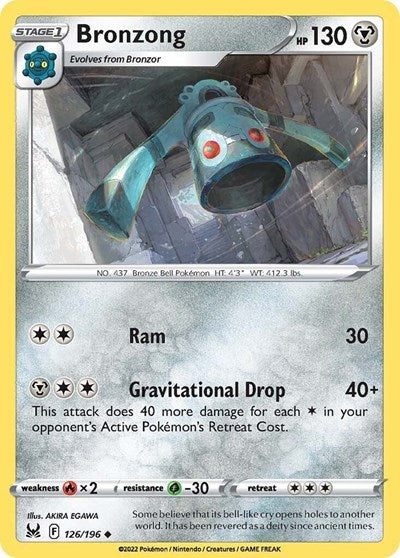 Bronzong SWSH11: Lost Origin (SWSH11) - (#126/196) Near Mint