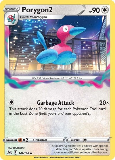 Porygon2 SWSH11: Lost Origin (SWSH11) - (#141/196) Near Mint