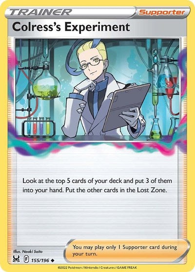 Colress's Experiment SWSH11: Lost Origin (SWSH11) - (#155/196) Near Mint