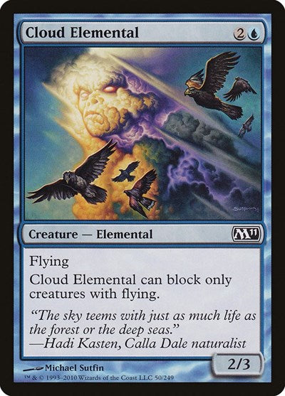 Cloud Elemental Magic 2011 (M11) (M11) - (#50) Near Mint