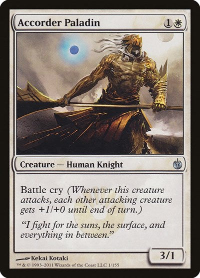 Accorder Paladin Mirrodin Besieged (MBS) - (#1) Near Mint