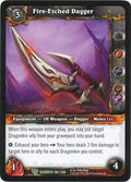 Fire Etched Dagger War of the Elements () - () Near Mint