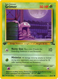 Grimer Fossil (FO) - (#48/62) Unlimited Near Mint