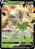 Chesnaught V SWSH12: Silver Tempest (SWSH12) - (#015/195) Holofoil Near Mint