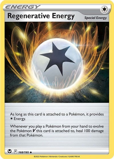 Regenerative Energy SWSH12: Silver Tempest (SWSH12) - (#168/195) Near Mint