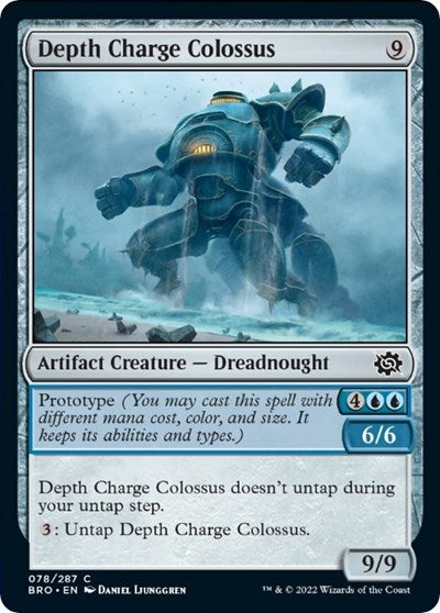 Depth Charge Colossus The Brothers' War (BRO) - (#78) Near Mint