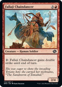Fallaji Chaindancer The Brothers' War (BRO) - (#134) Near Mint