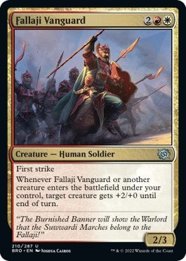 Fallaji Vanguard The Brothers' War (BRO) - (#210) Near Mint