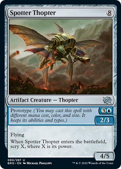 Spotter Thopter The Brothers' War (BRO) - (#80) Near Mint