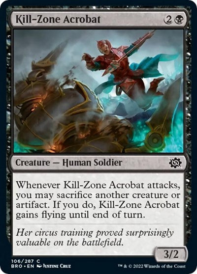Kill-Zone Acrobat The Brothers' War (BRO) - (#106) Near Mint