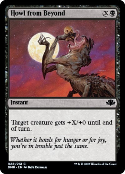 Howl from Beyond Dominaria Remastered (DMR) - (#88) Near Mint