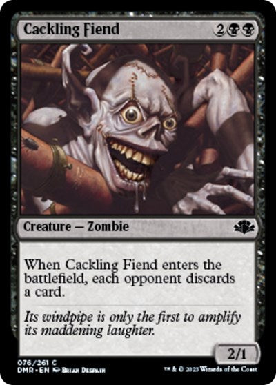 Cackling Fiend Dominaria Remastered (DMR) - (#76) Near Mint