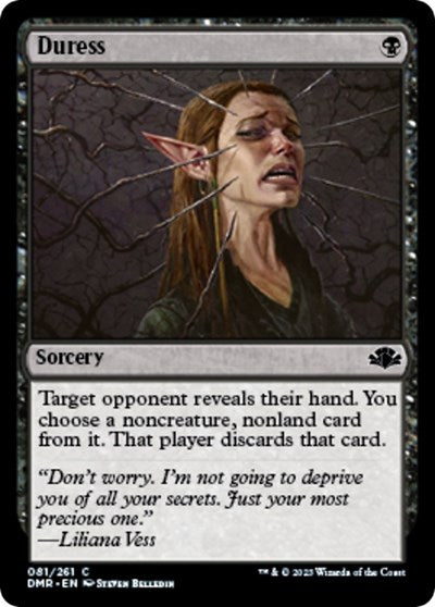 Duress Dominaria Remastered (DMR) - (#81) Near Mint
