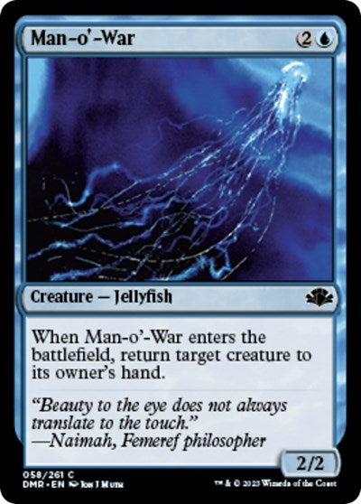Man o War Dominaria Remastered (DMR) - (#58) Near Mint