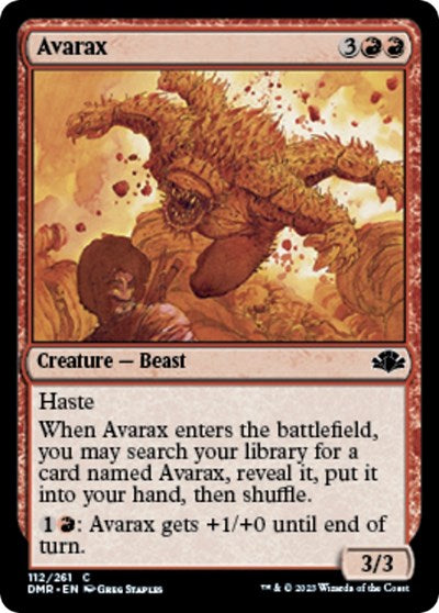Avarax Dominaria Remastered (DMR) - (#112) Near Mint