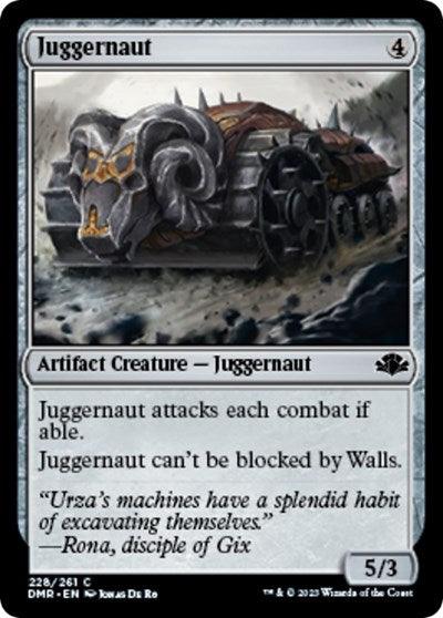Juggernaut Dominaria Remastered (DMR) - (#228) Near Mint