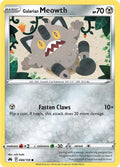 Galarian Meowth SWSH: Crown Zenith (CRZ) - (#084/159) Near Mint