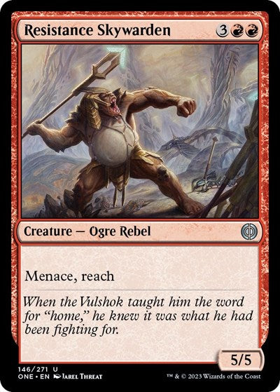 Resistance Skywarden Phyrexia: All Will Be One (ONE) - (#146) Near Mint
