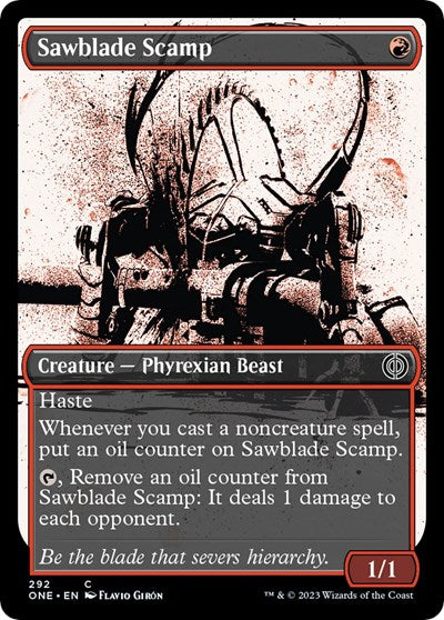 Sawblade Scamp Showcase Phyrexia: All Will Be One (ONE) - (#292) Near Mint