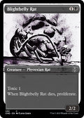 Blightbelly Rat Showcase Phyrexia: All Will Be One (ONE) - (#289) Near Mint