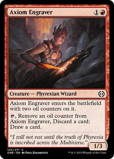 Axiom Engraver Phyrexia: All Will Be One (ONE) - (#120) Near Mint