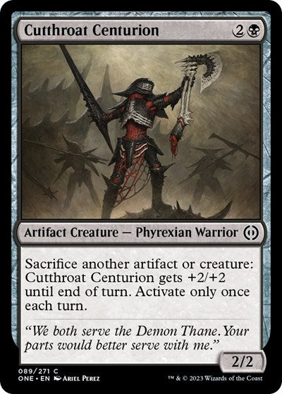 Cutthroat Centurion Phyrexia: All Will Be One (ONE) - (#89) Near Mint