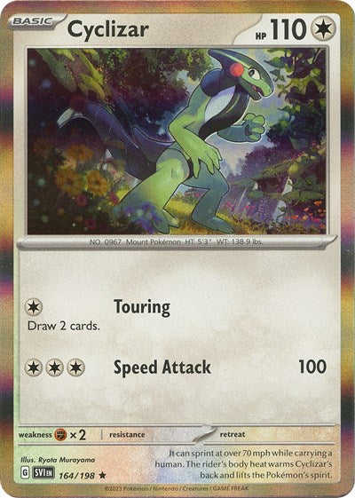 Cyclizar - 164/198 SV01: Scarlet & Violet Base Set (SVI) - (#164/198) Reverse Holofoil Near Mint
