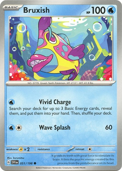 Bruxish SV01: Scarlet & Violet Base Set (SVI) - (#051/198) Near Mint