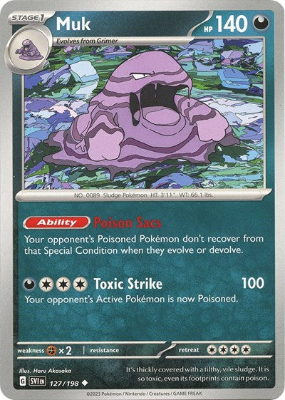Muk SV01: Scarlet & Violet Base Set (SVI) - (#127/198) Near Mint