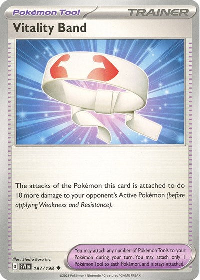 Vitality Band SV01: Scarlet & Violet Base Set (SVI) - (#197/198) Near Mint