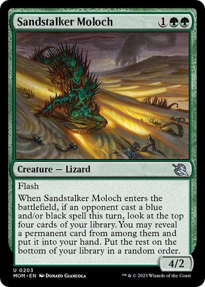 Sandstalker Moloch March of the Machine (MOM) - (#203) Near Mint