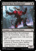 Etched Host Doombringer March of the Machine (MOM) - (#102) Near Mint