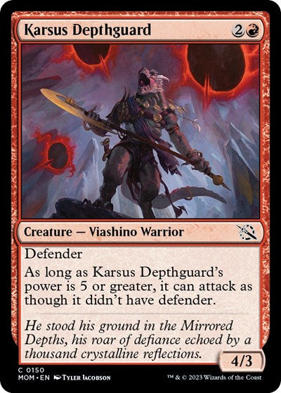 Karsus Depthguard March of the Machine (MOM) - (#150) Near Mint