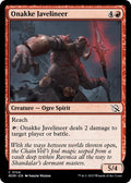 Onakke Javelineer March of the Machine (MOM) - (#156) Near Mint