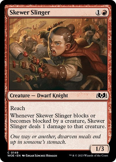 Skewer Slinger Wilds of Eldraine (WOE) - (#149) Near Mint