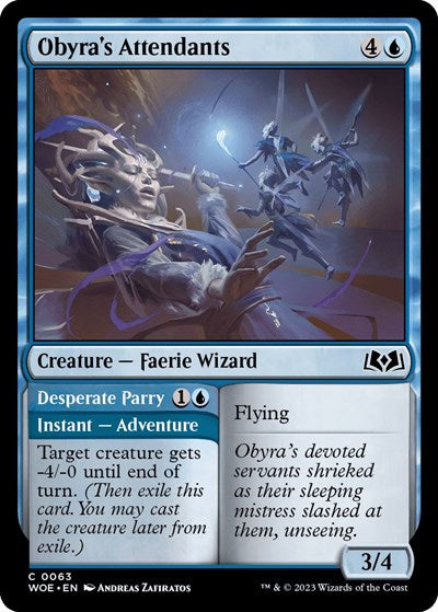 Obyras Attendants Wilds of Eldraine (WOE) - (#63) Near Mint