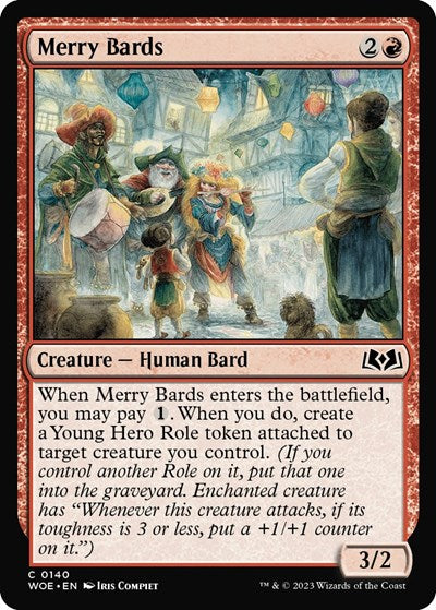 Merry Bards Wilds of Eldraine (WOE) - (#140) Near Mint