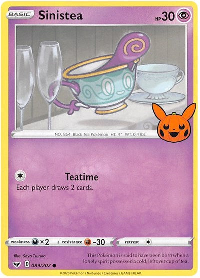 Sinistea Trick or Trade BOOster Bundle 2023 (TTBB23) - (#089/202) Near Mint