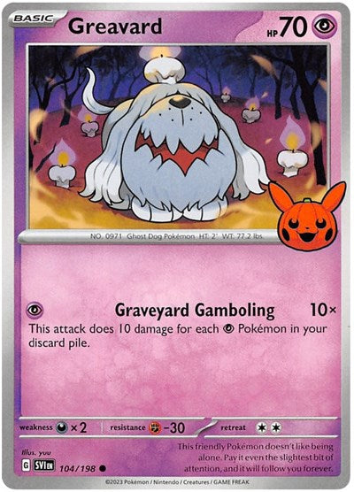 Greavard Trick or Trade BOOster Bundle 2023 (TTBB23) - (#104/198) Near Mint