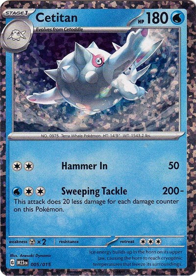 Cetitan McDonald's Promos 2023 (M23) - (#005/015) Holofoil Near Mint