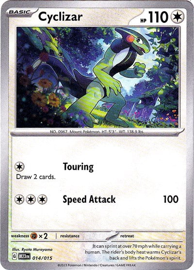 Cyclizar McDonald's Promos 2023 (M23) - (#014/015) Near Mint